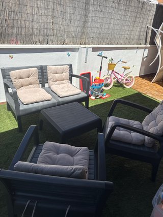Conjunto Muebles Jardín Exterior