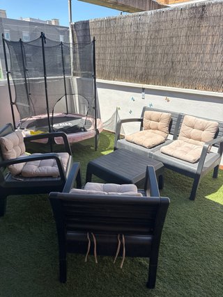 Conjunto Muebles Jardín Exterior