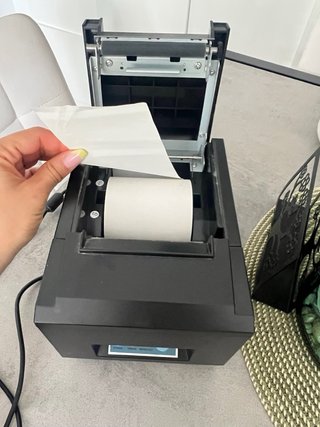 Impresora Térmica Negra
