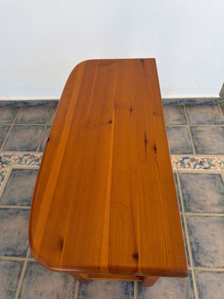 Recibidor de madera con 3 cajones
