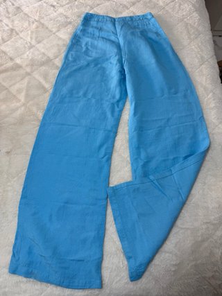 Pantalón Bershka azul