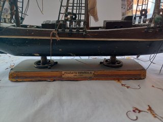 Maqueta Barco Madera Fragata Española