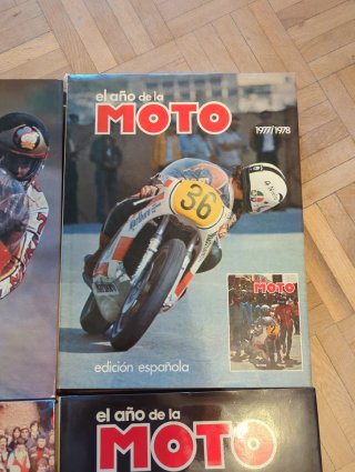 Colección completa El año de Moto 1975-1981