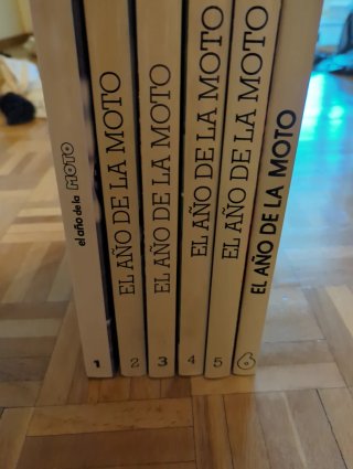 Colección completa El año de Moto 1975-1981
