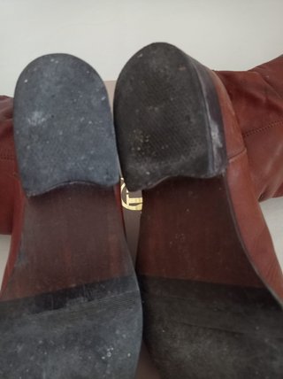 Botas de piel marrones