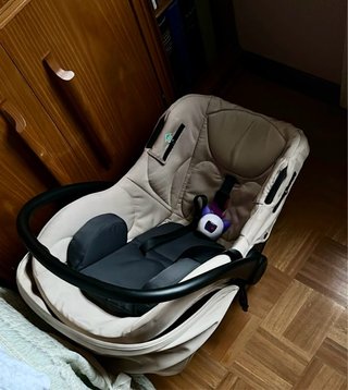 Silla de coche bebé Giordani 0 beige
