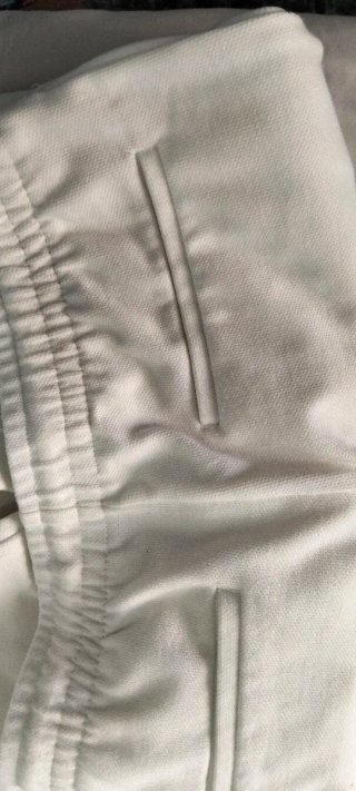 Pantalón Zara Blanco Talla M