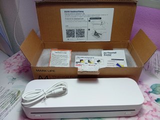 Impresora Térmica Blanca