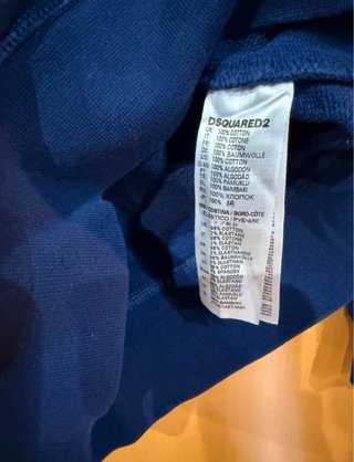 Sudadera DSQUARED2 Azul