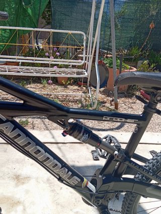 Bicicleta Doble Suspensión Cannondale Talla M