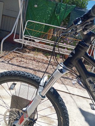 Bicicleta Doble Suspensión Cannondale Talla M
