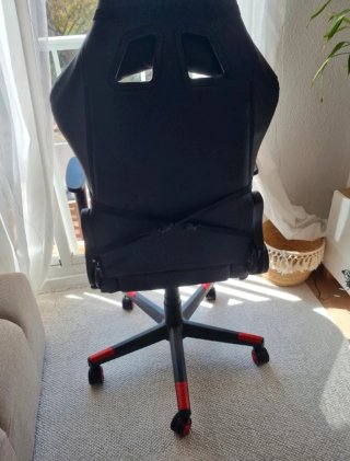 Silla Gaming Racer X Negra y Roja