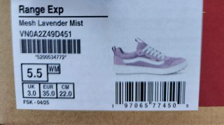 Scarpe Vans donna lilla n.35
