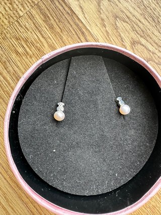 Pendientes Tous Plata Perla