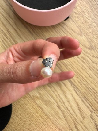 Pendientes Tous Plata Perla