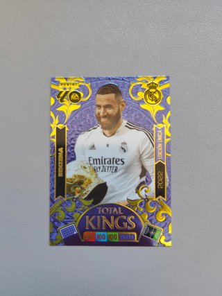 Carta Benzema Total Kings Adrenalyn 25/26