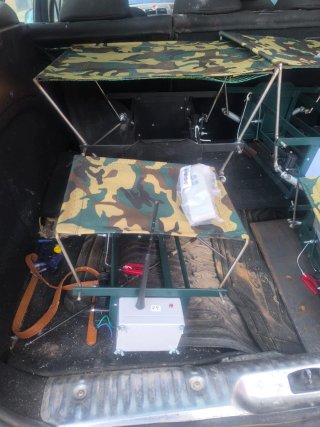 Caja lanzadora de palomas