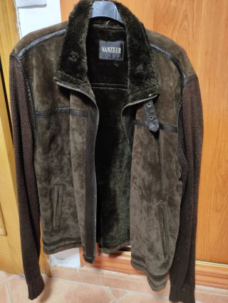 Chaqueta VANZEER Marrón Talla L Hombre negociable