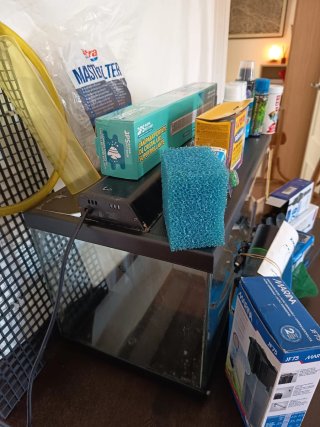 Pecera 50L con accesorios