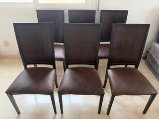 6 Sillas bonitas de Comedor menos de 10€ cada uno!