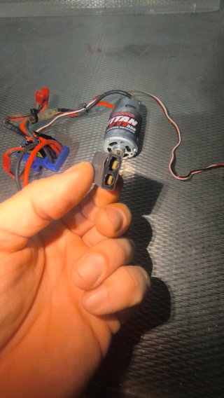 Motor y Esc Traxxas Titan 550 TRX4