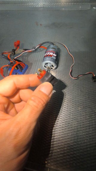 Motor y Esc Traxxas Titan 550 TRX4