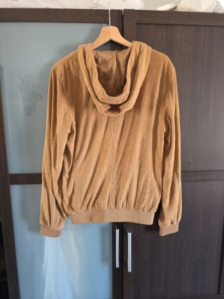 Sudadera con capucha naranja