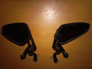 Espejos Moto Universales Negros