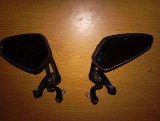 Espejos Moto Universales Negros