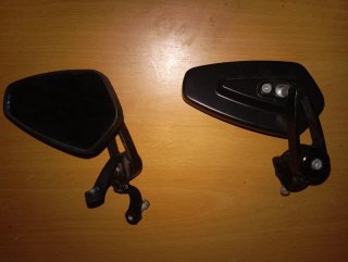 Espejos Moto Universales Negros
