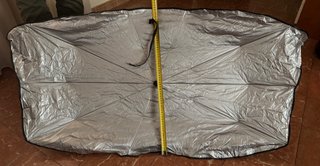 Parasol Coche Plegable 120x62cm