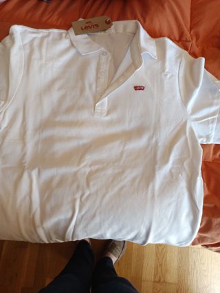 Camiseta Levi's Blanca Hombre