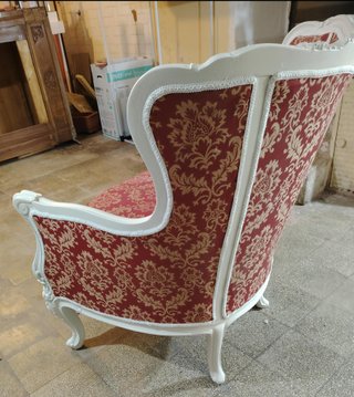 Poltrona Luigi XV restaurata