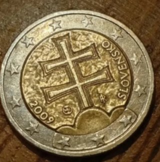 Moneda 2 euros Eslovaquia 2009