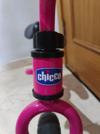 Bicicleta Chicco Rosa 2 años