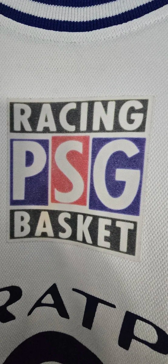 Camiseta Racing PSG Basket 11 Richard Dacoury 98/9