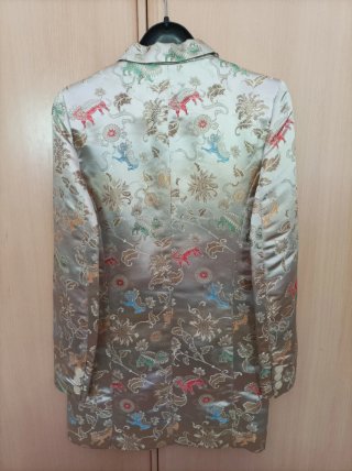Chaqueta APART dorada multicolor talla 40