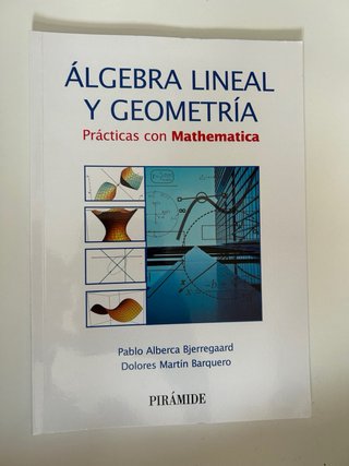 Libro algebra lineal Pablo Alberca