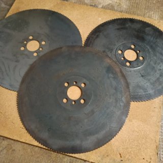 Disco sierra de acero diferente medidas