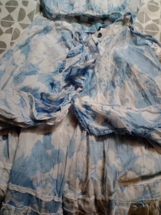 Conjunto dos piezas floral XS-S