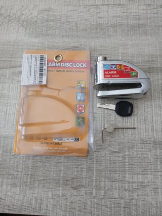 Candado Alarma Disco Moto Antirrobo
