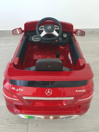 Coche Batería Mercedes ML 350 Rojo