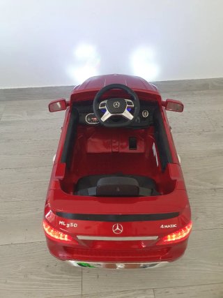 Coche Batería Mercedes ML 350 Rojo