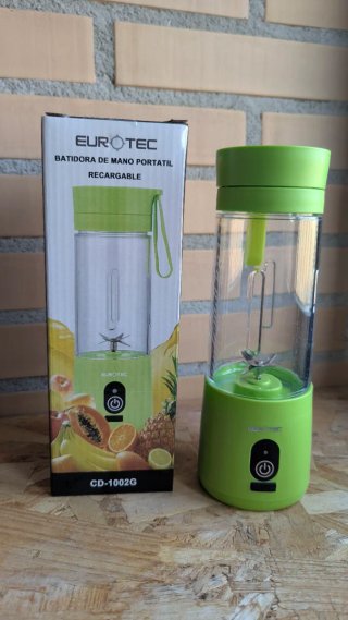 Batidora Portátil Recargable Eurotec