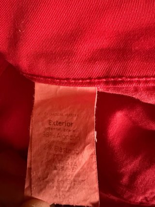 Pantalón Carolina Herrera Rojo