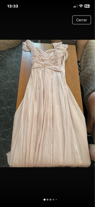 Vestido de invitada rosa