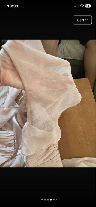 Vestido de invitada rosa