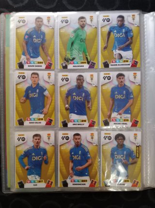Pack Cromos Real Oviedo Adrenalyn XL Liga 2026