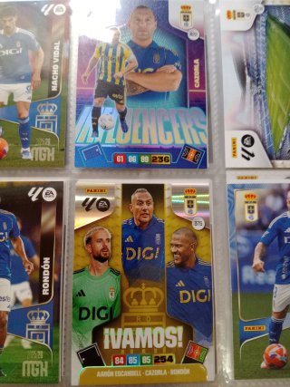 Pack Cromos Real Oviedo Adrenalyn XL Liga 2026