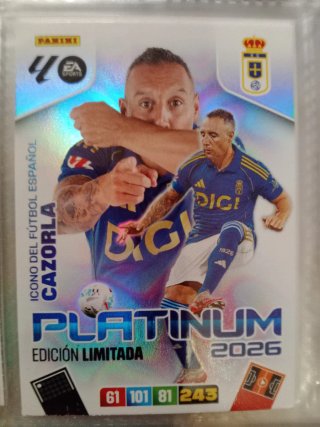 Pack Cromos Real Oviedo Adrenalyn XL Liga 2026